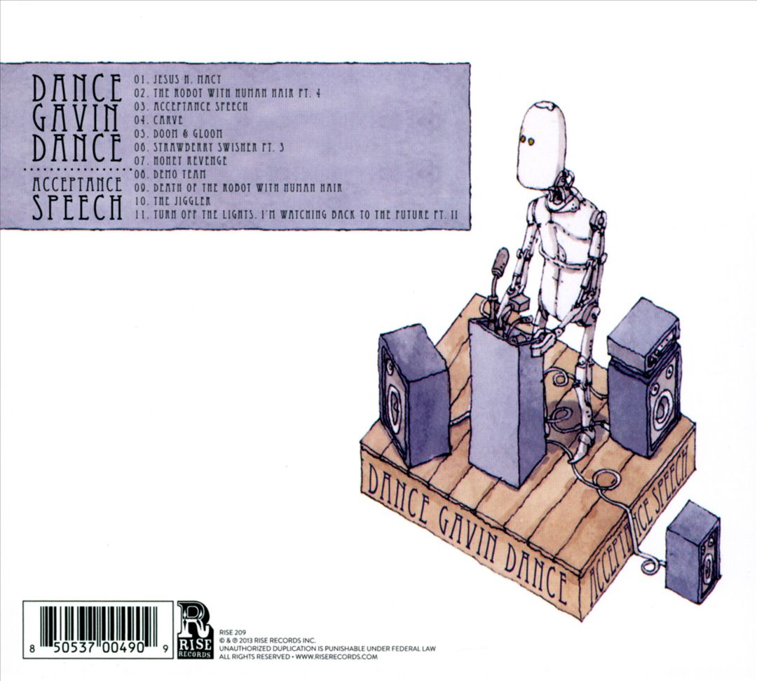 Acceptance Speech cover art