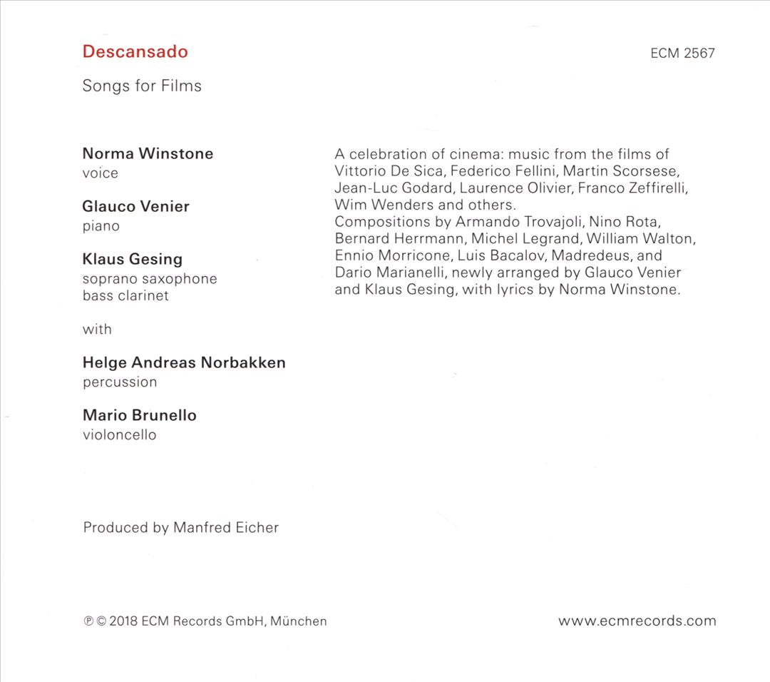 Descansado: Songs for Films cover art