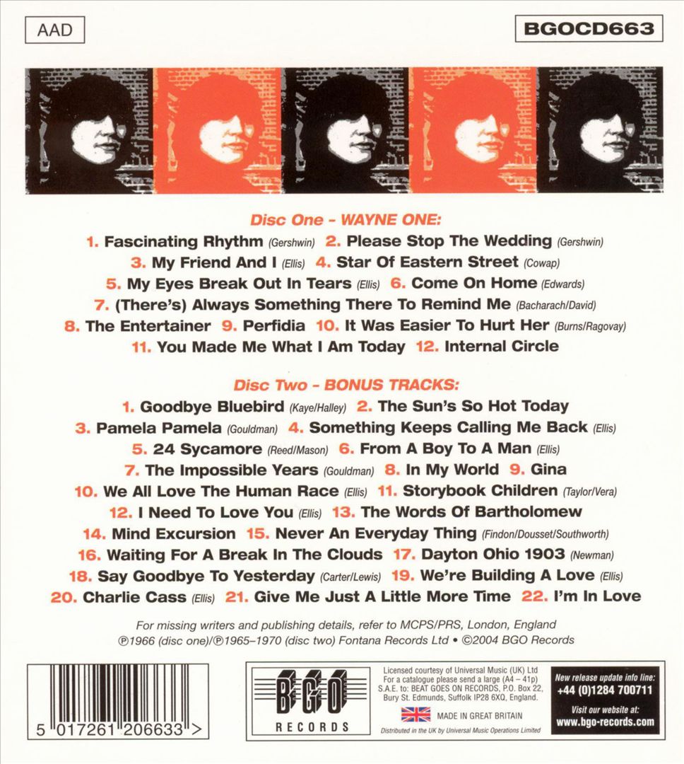 Wayne One [Bonus Tracks] cover art