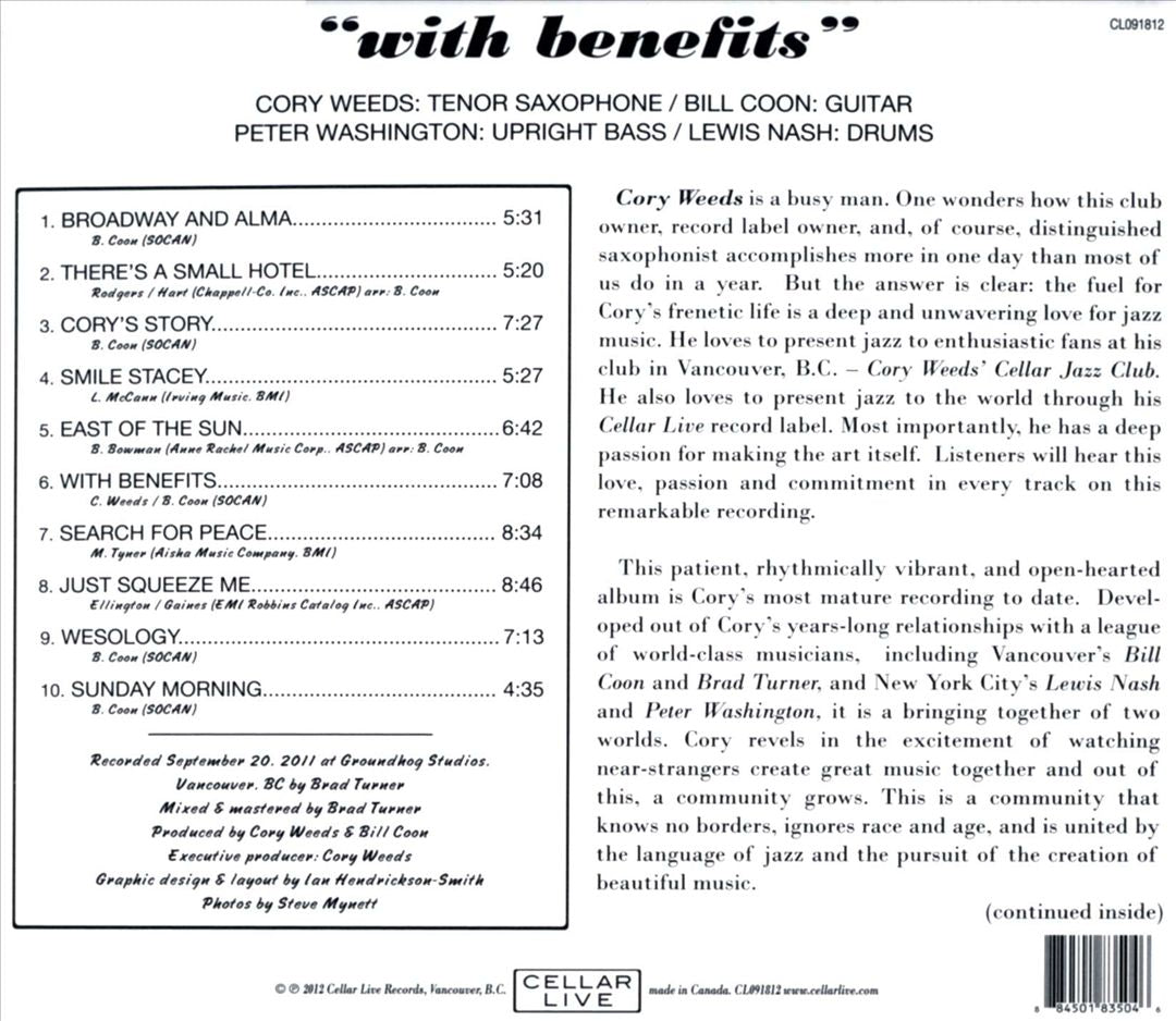 With Benefits cover art