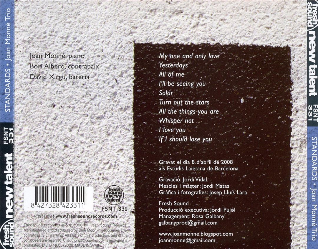 Standards cover art