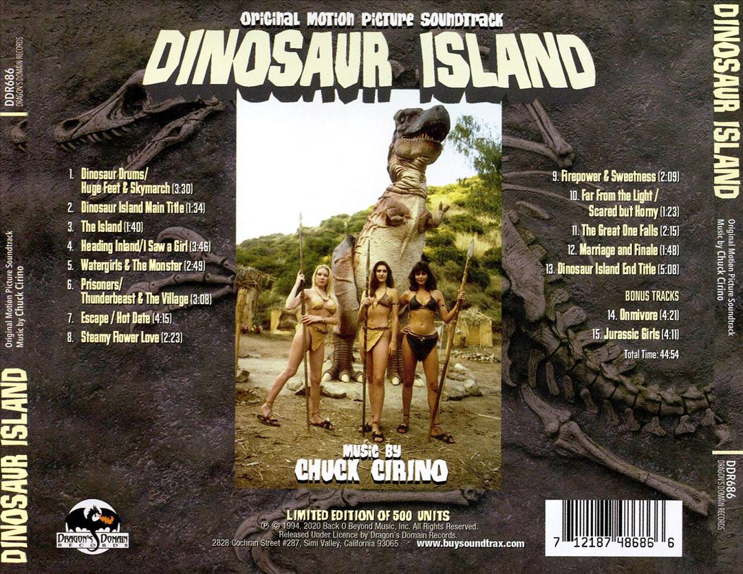 Dinosaur Island [Original Motion Picture Soundtrack] cover art