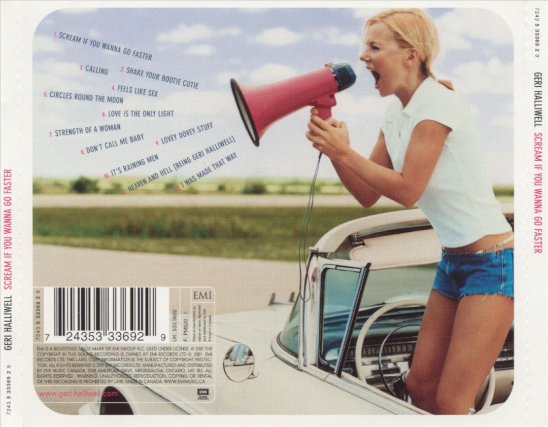 Scream If You Wanna Go Faster cover art