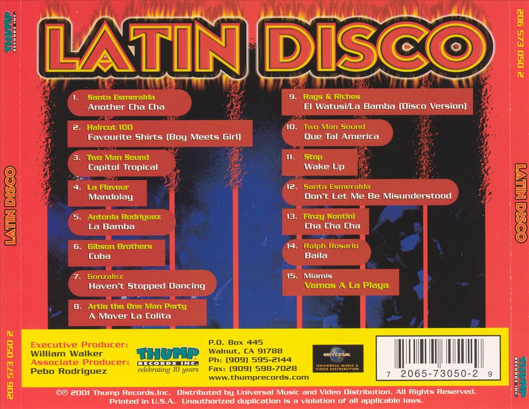 Latin Disco [Thump] cover art