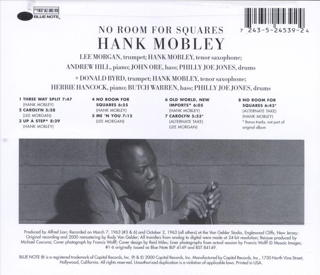 No Room for Squares cover art