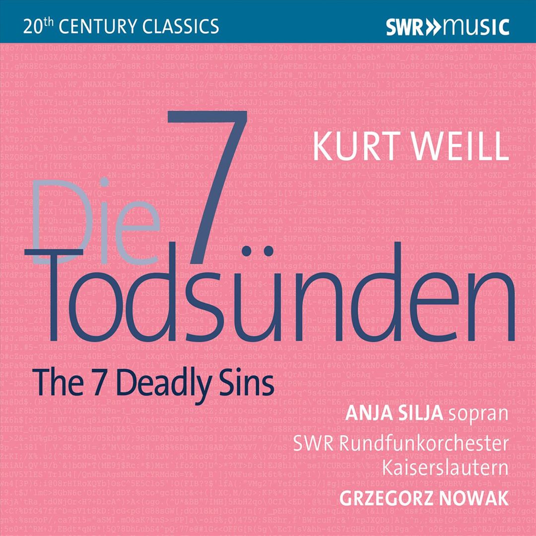 Kurt Weil: Die 7 Todsünden cover art