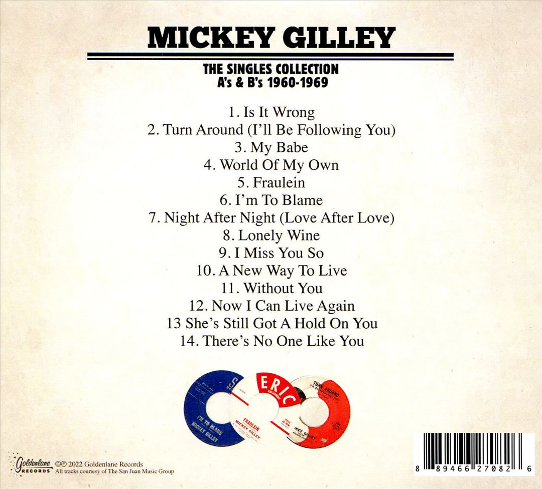 Singles Collection A's & B's 1960-1969 cover art