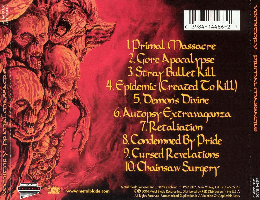 Primal Massacre cover art