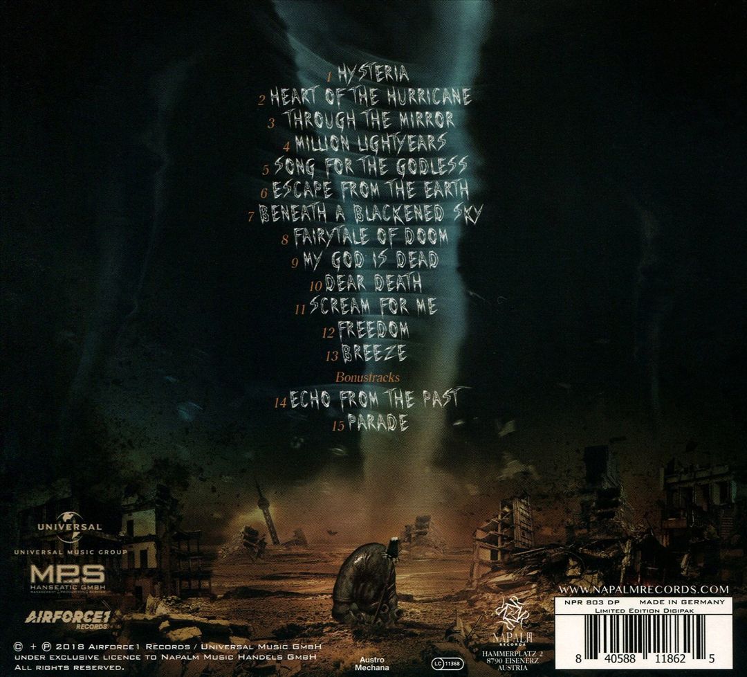 Heart of the Hurricane cover art