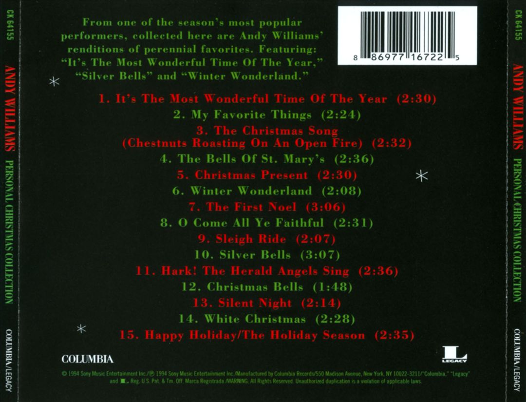Personal Christmas Collection cover art