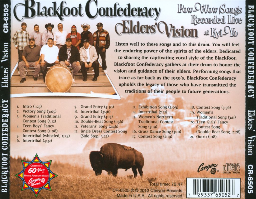 Elder's Vision: Pow-Wow Songs Recorded Live at Kyi-Yo cover art