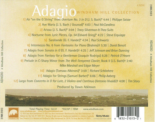 Adagio: A Windham Hill Collection cover art