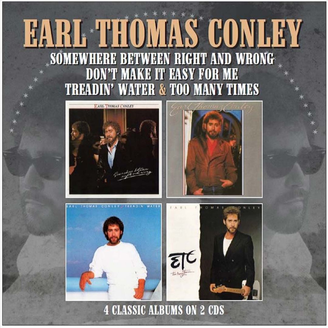 Somewhere Between Right and Wrong/Don't Make It Easy for Me/Treadin' Water/Too Many Times cover art