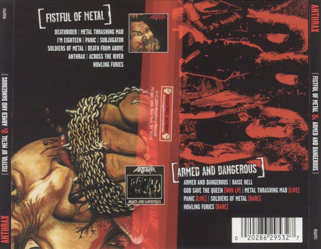 Fistful of Metal/Armed and Dangerous cover art