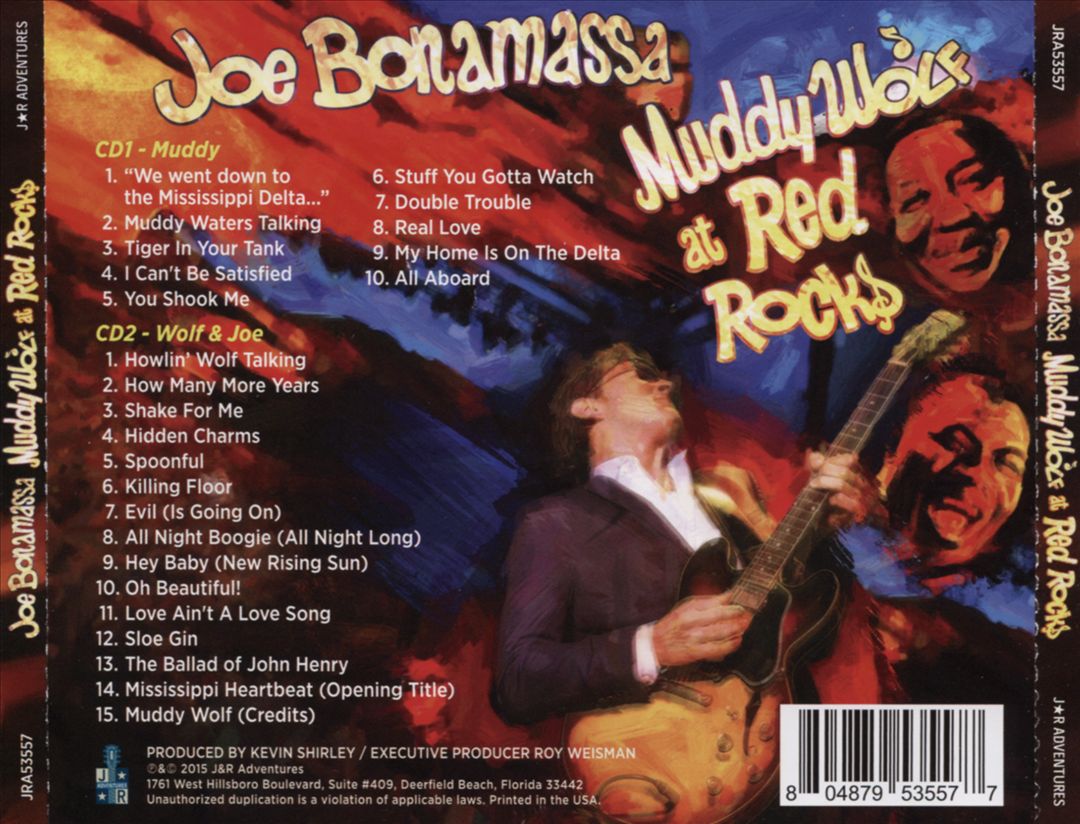 Muddy Wolf at Red Rocks cover art