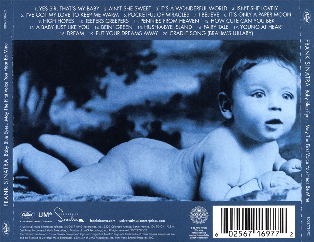 Baby Blue Eyes... May the First Voice You Hear Be Mine cover art