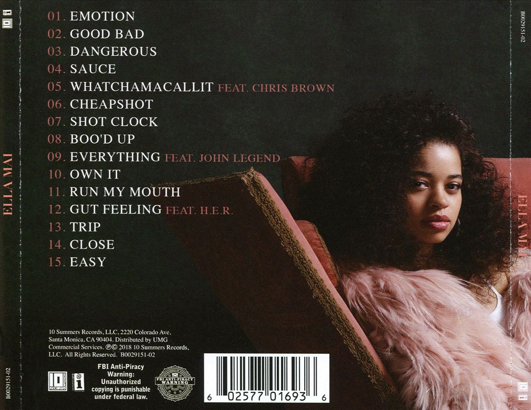 Ella Mai cover art