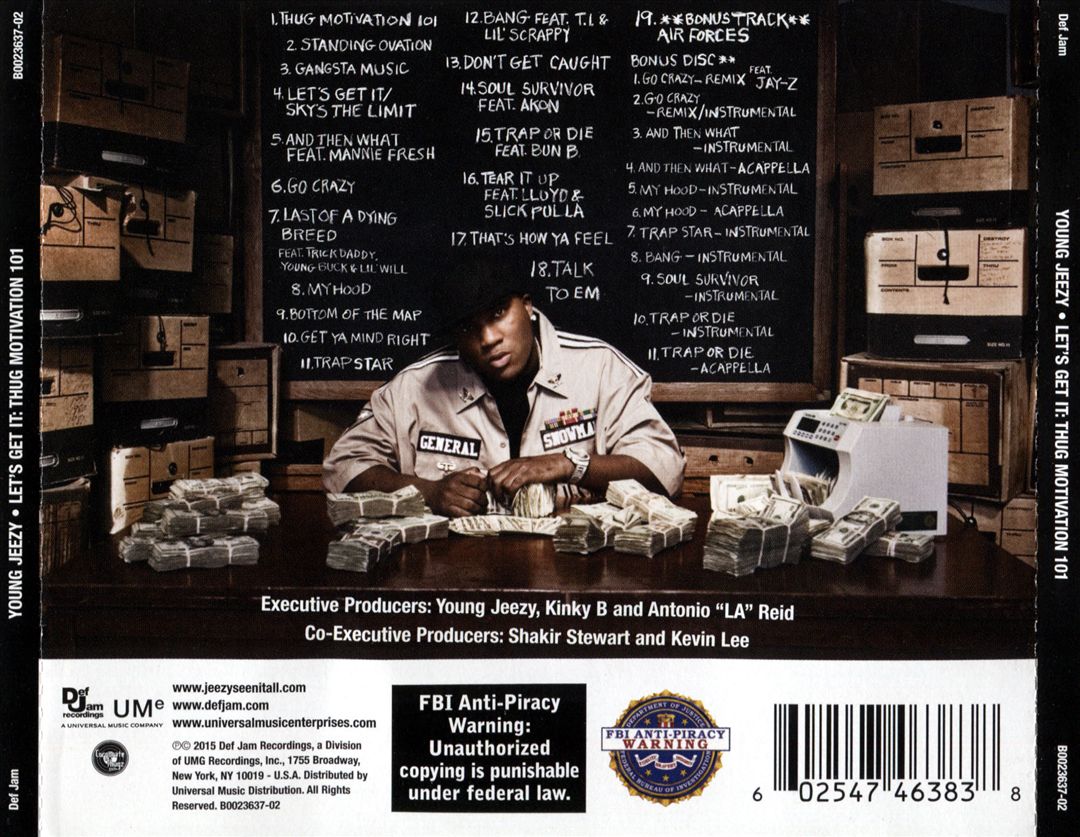 Let's Get It: Thug Motivation 101 [Bonus Disc] cover art