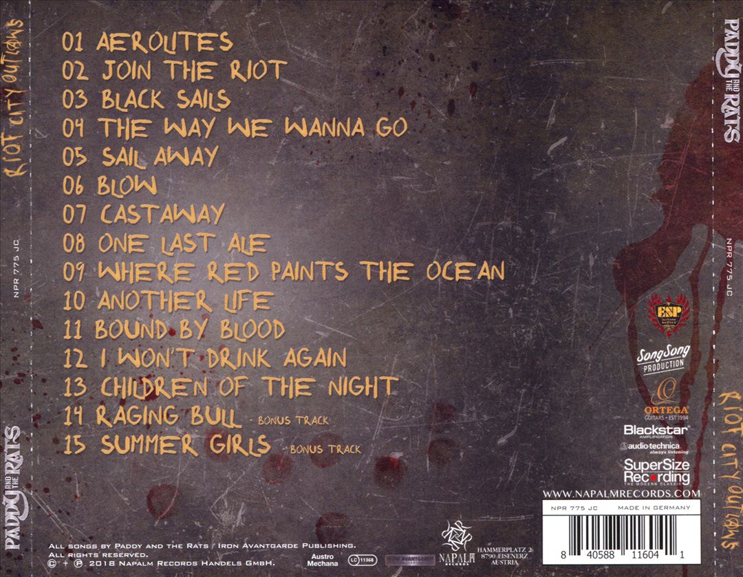Riot City Outlaws cover art