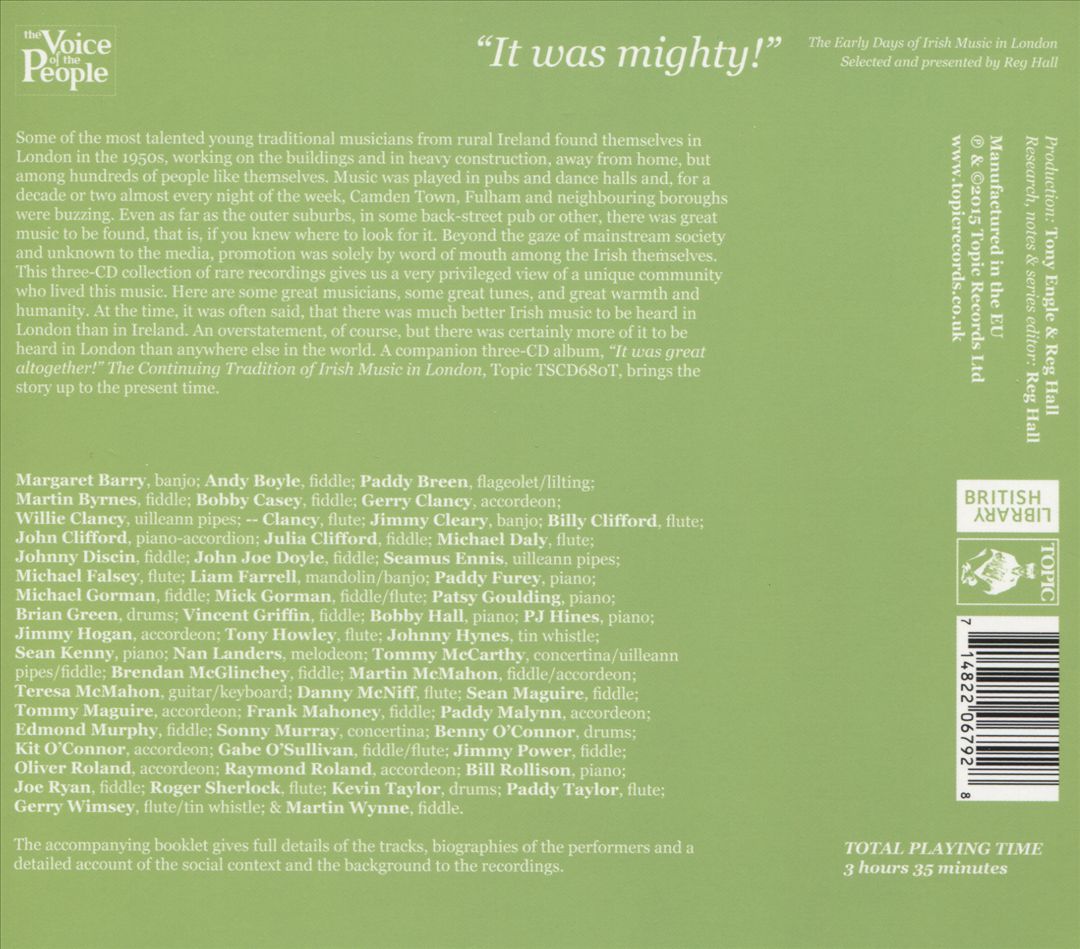 It Was Mighty cover art