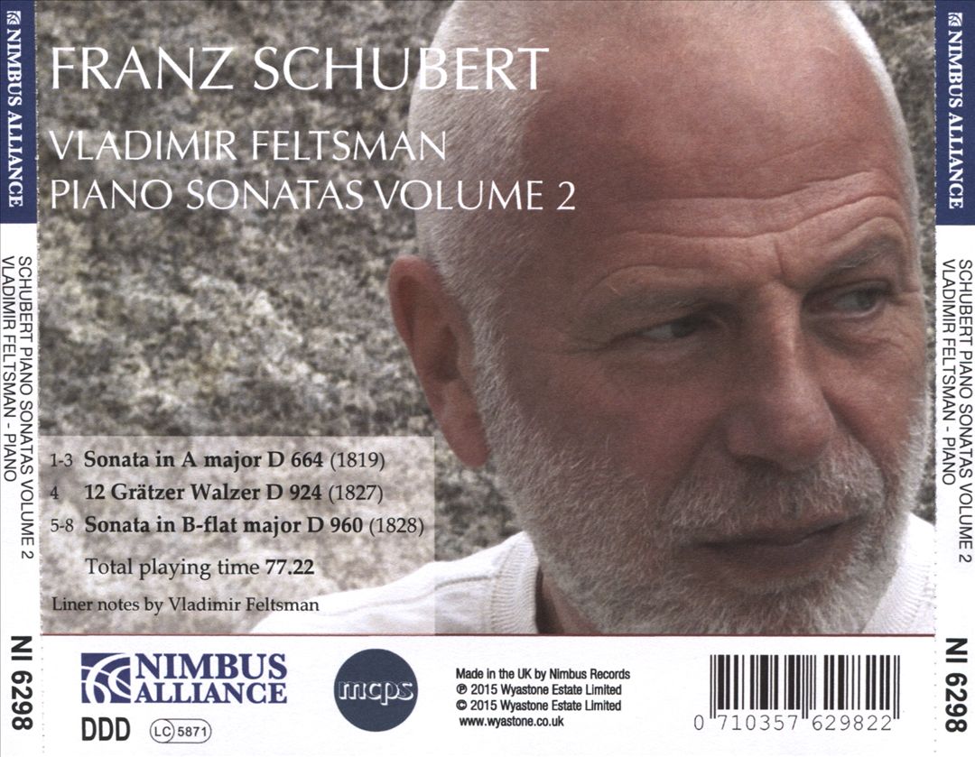 Franz Schubert: Piano Sonatas, Vol. 2 cover art