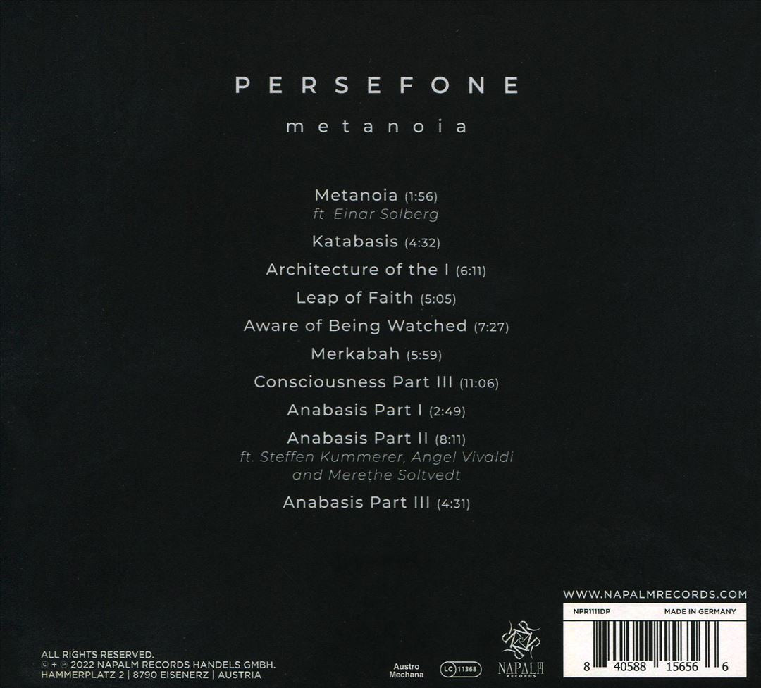 Metanoia cover art