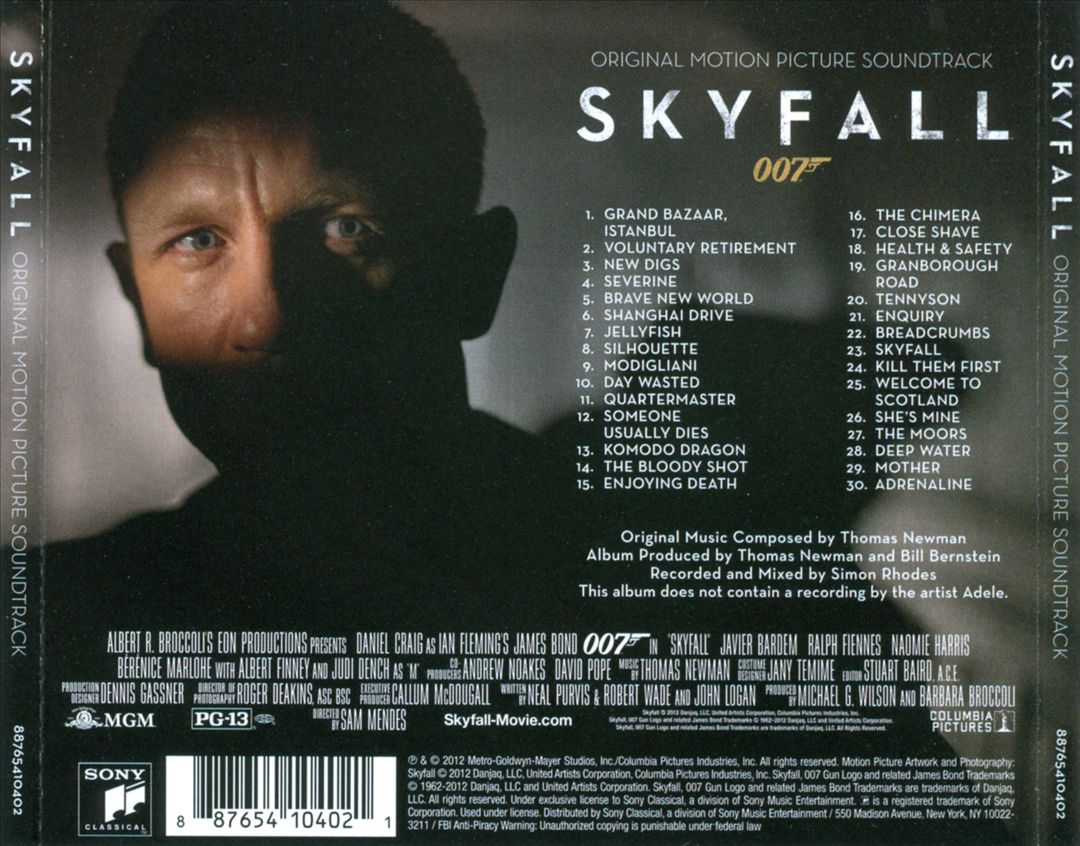 Skyfall [Original Motion Picture Soundtrack] cover art