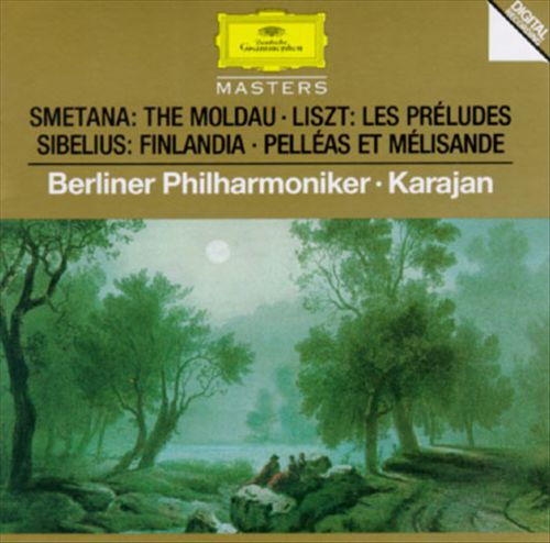 Karajan Conducts Smetana, Liszt, Sibelius cover art