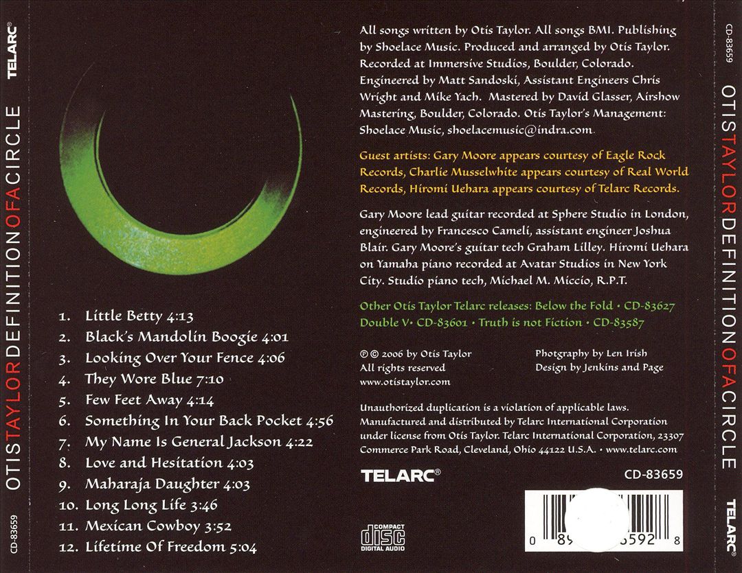 Definition of a Circle cover art