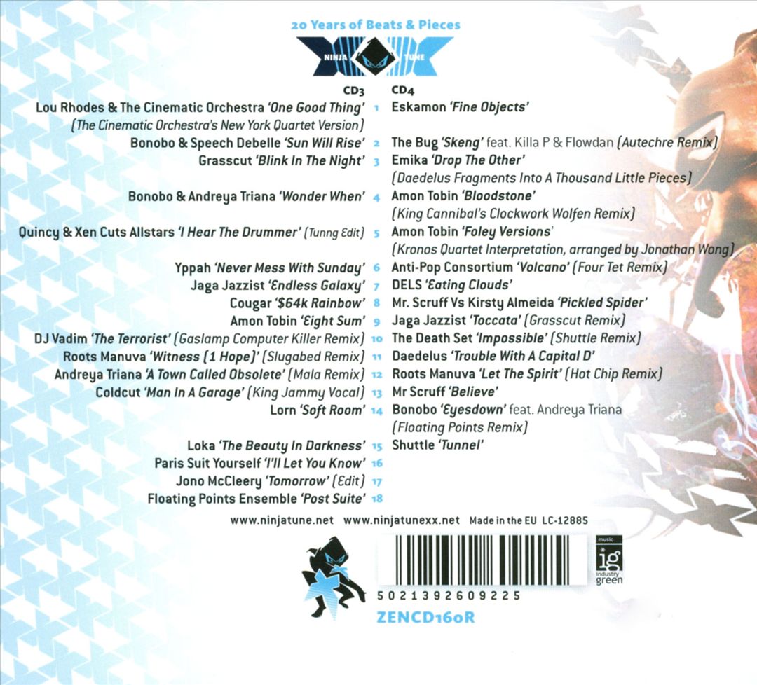 Ninja Tune XX, Vol. 2 cover art