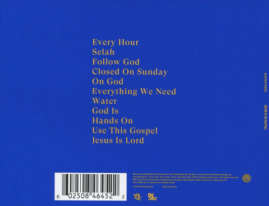 Jesus Is King cover art