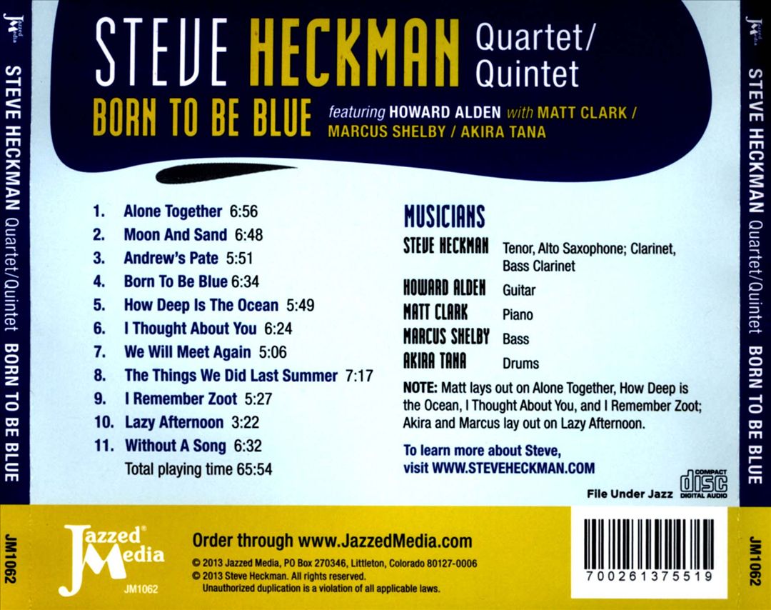 Born To Be Blue cover art