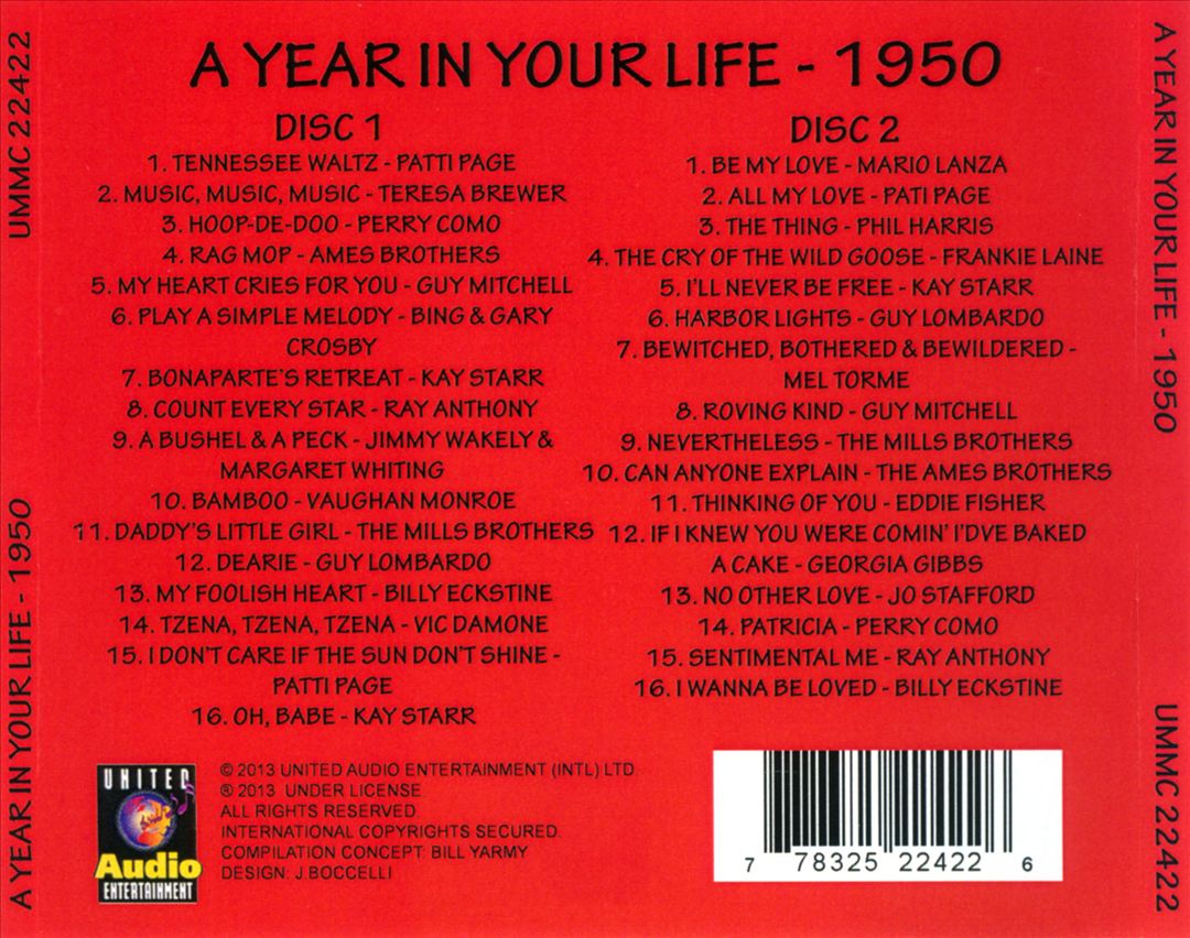 Year in Your Life: 1950 cover art