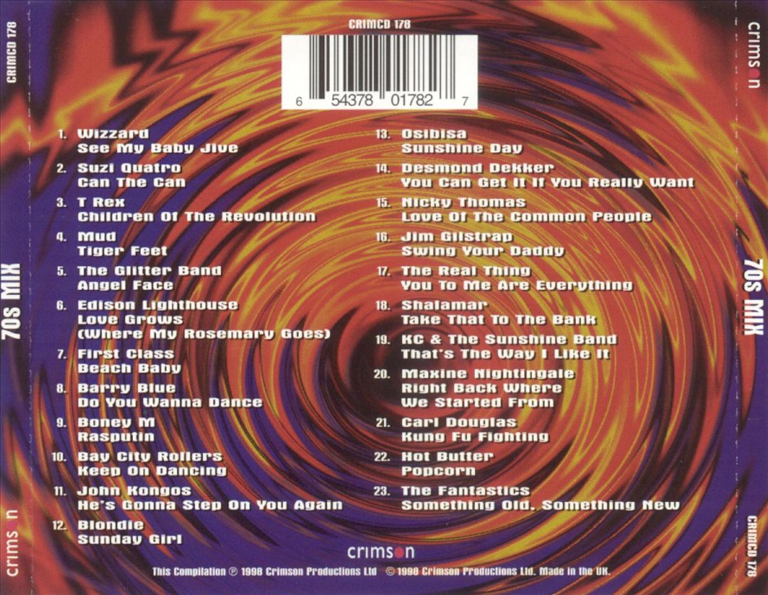 70s Mix cover art