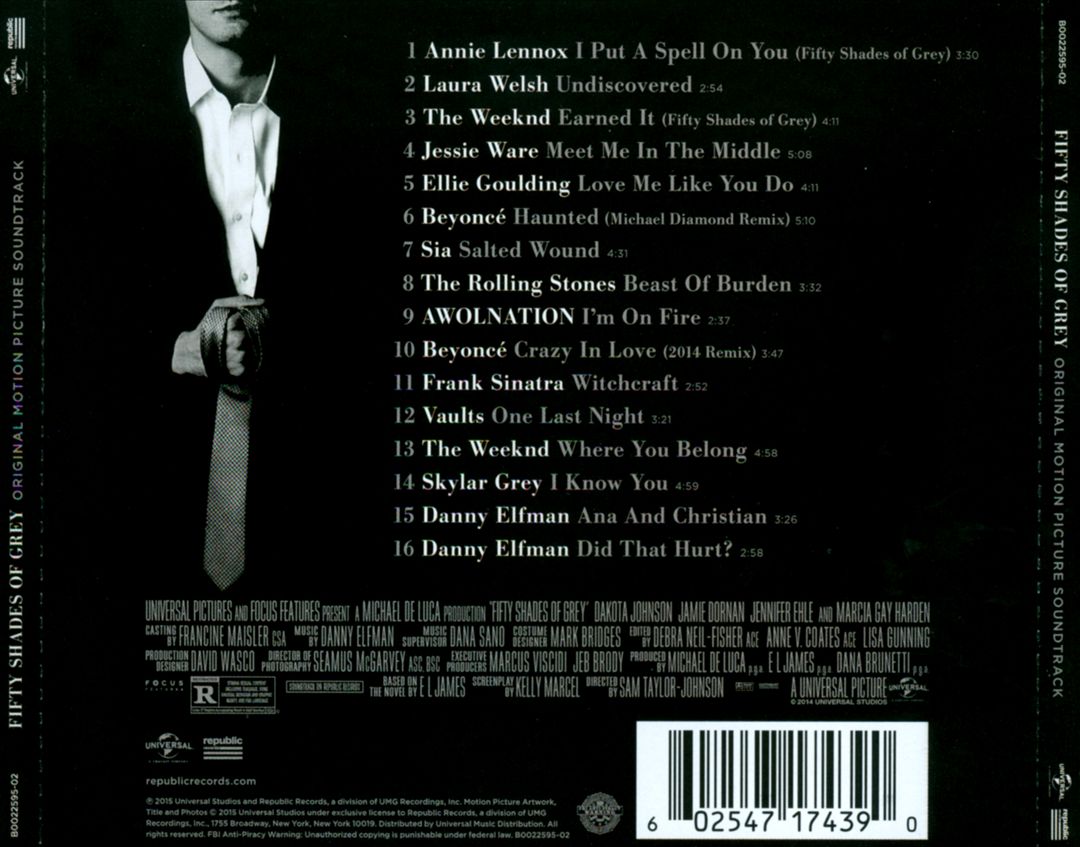 Fifty Shades of Grey [Original Motion Picture Soundtrack] cover art