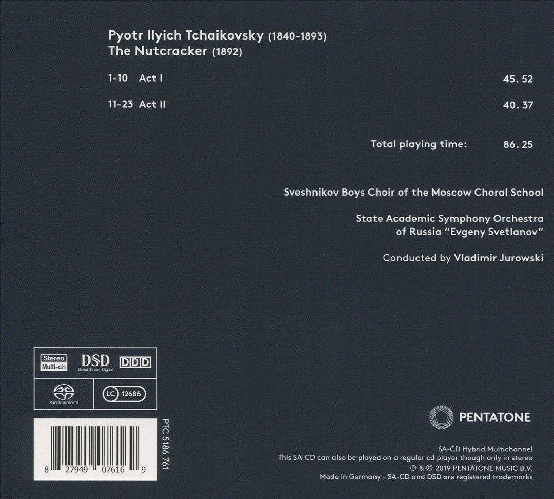 Tchaikovsky: The Nutcracker cover art