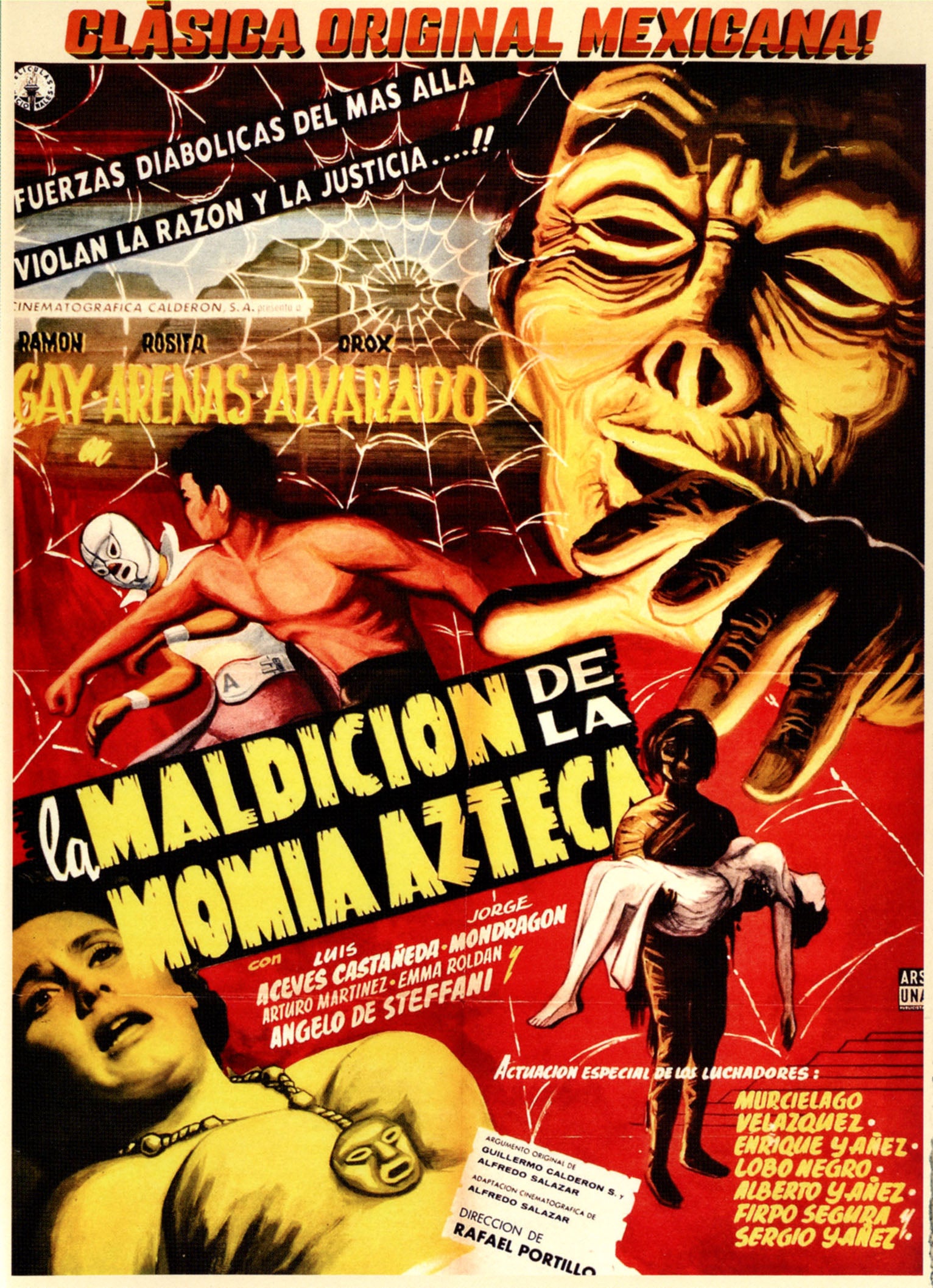 Maldicion de la Momia Azteca cover art