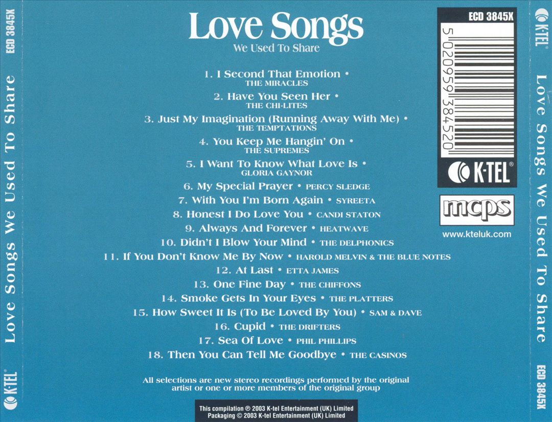 Love Songs We Used to Share cover art