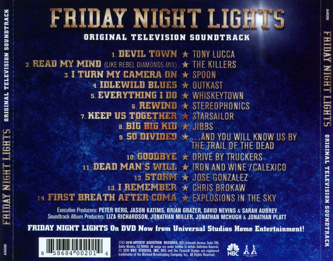 Friday Night Lights [Original Motion Picture Soundtrack] cover art