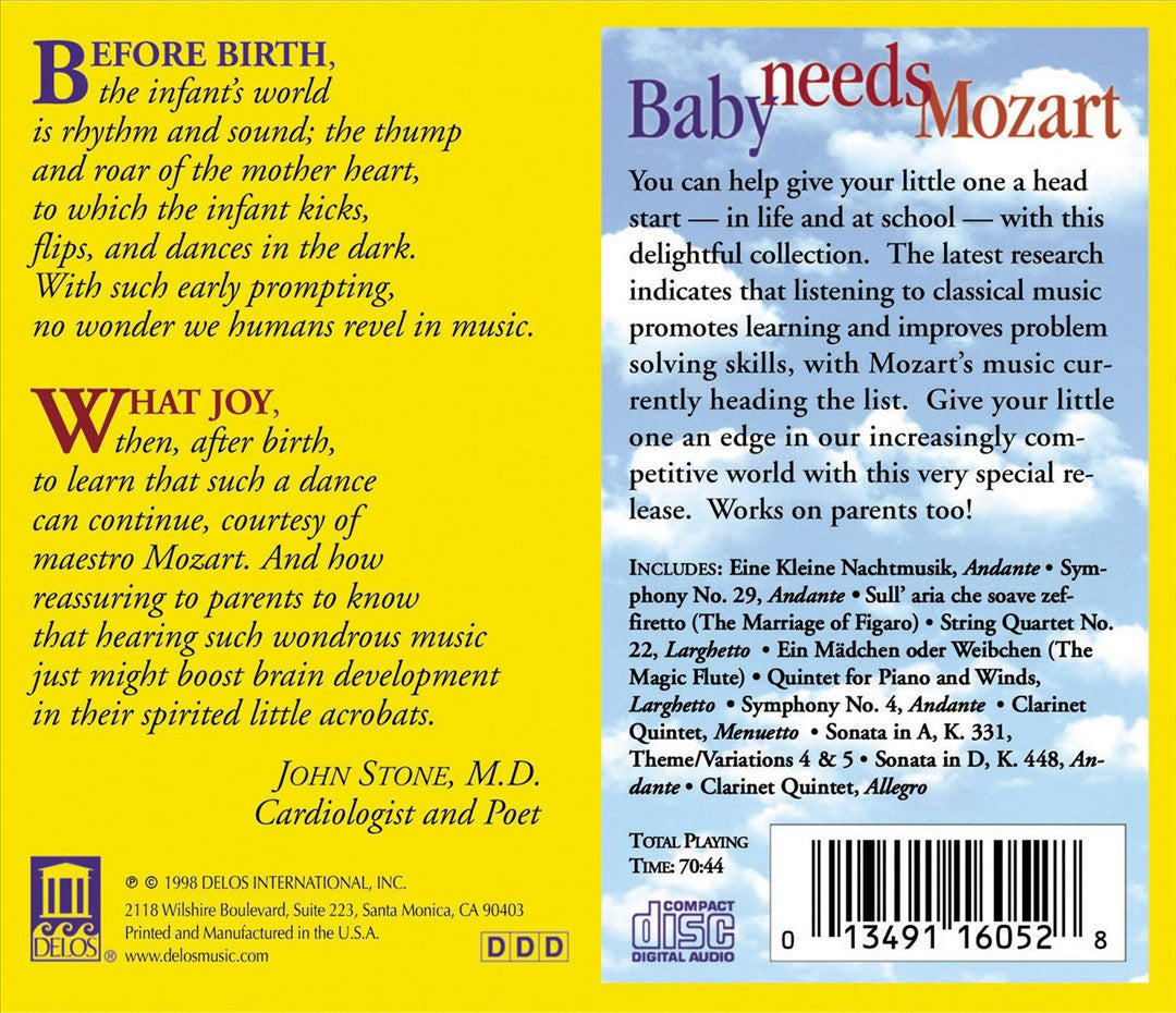 Baby Needs Mozart cover art