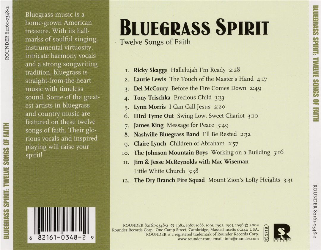 Bluegrass Spirit [Rounder] cover art