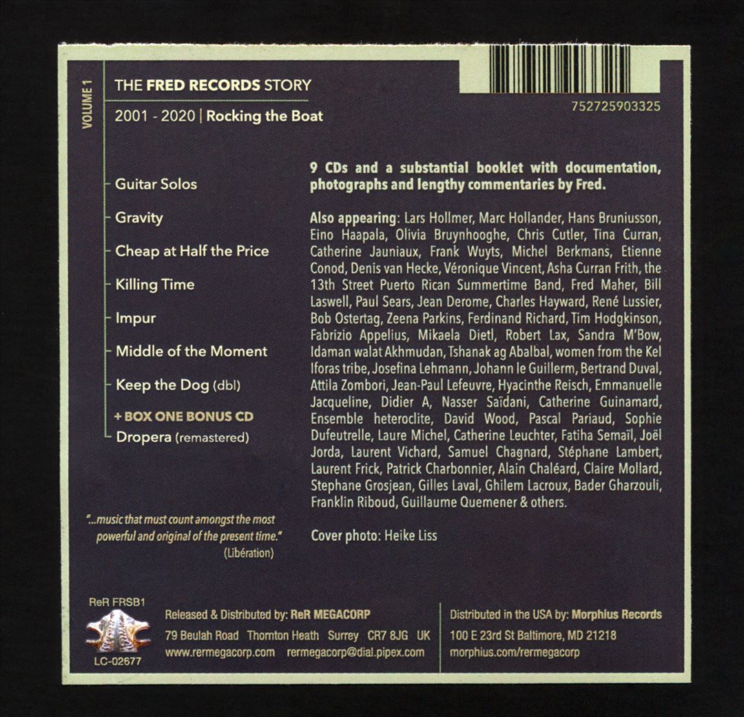 The Fred Records Story Vol. 1: Rocking The Boat [2001-2020] cover art