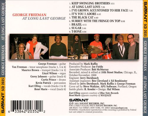 At Long Last George cover art