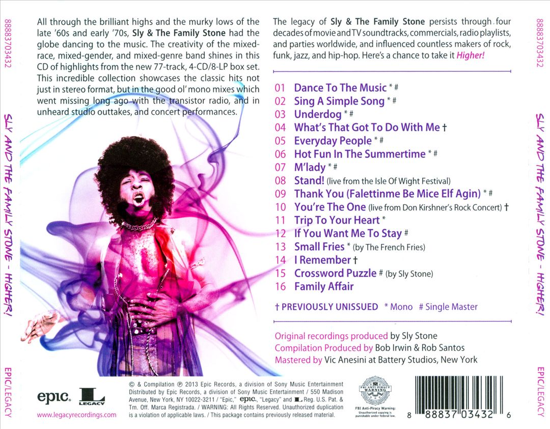 Higher: The Best of the Box cover art