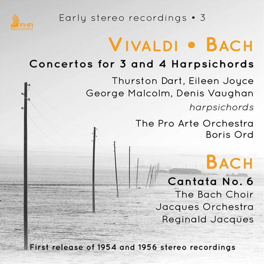 Vivaldi, Bach: Concertos for 3 and 4 Harpsichords; Bach: Cantata No. 6 cover art