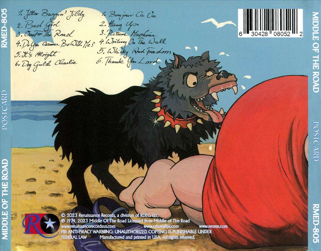 Postcard cover art