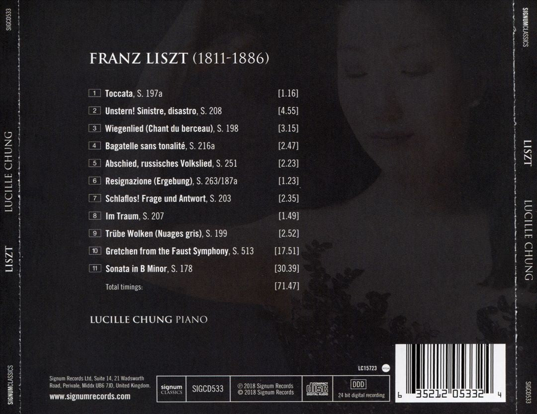 Liszt cover art