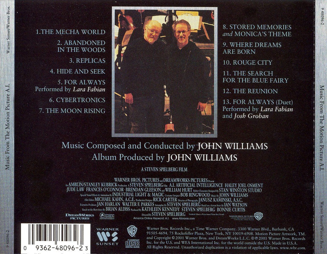 A.I.: Artificial Intelligence [Original Motion Picture Soundtrack] cover art