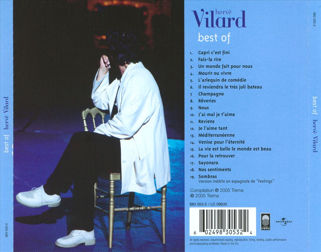 Best of Hervé Vilard [Universal] cover art