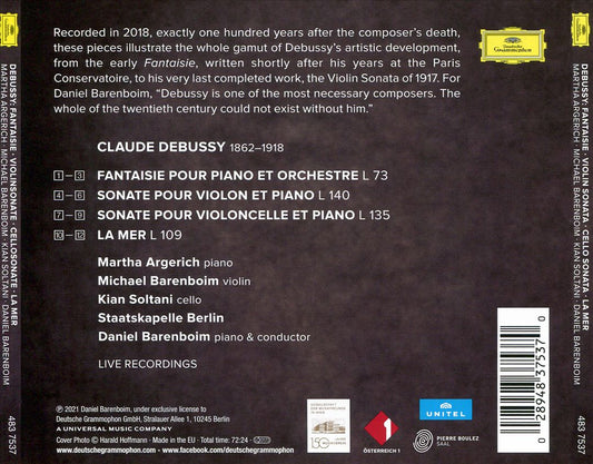 Claude Debussy cover art
